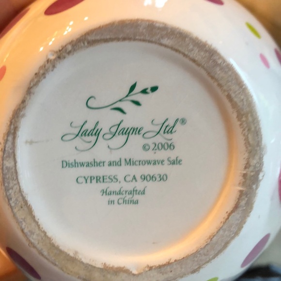 Polka dot oversized mug - Picture 3 of 3